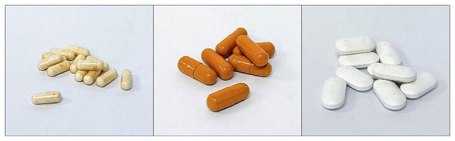 Neostarpackの自動12チャンネル錠剤およびカプセルカウンティングマシンの適用製品：健康補助食品のカプセル、ルテインおよびカルシウムの錠剤。