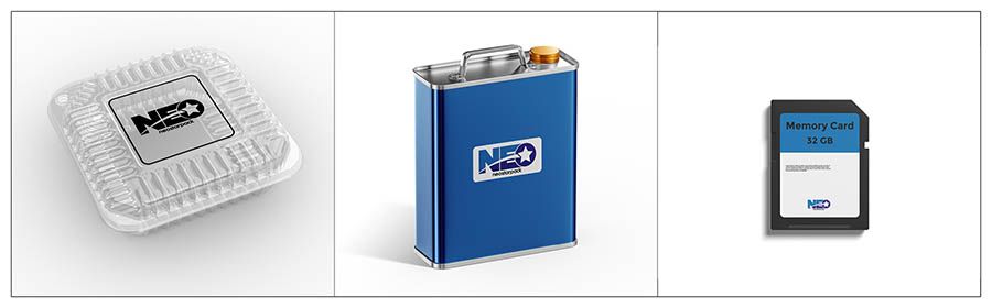 Étiquettes adaptées à l'étiqueteuse automatique supérieure et inférieure de Neostarpack pour les étiquettes de boîtes en plastique transparent, les étiquettes d'huile moteur et les cartes mémoire.