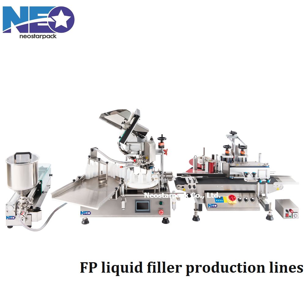 Small bottles filling capping line