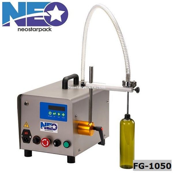 Llenadora de líquidos de bomba de engranajes de sobremesa FG-1050